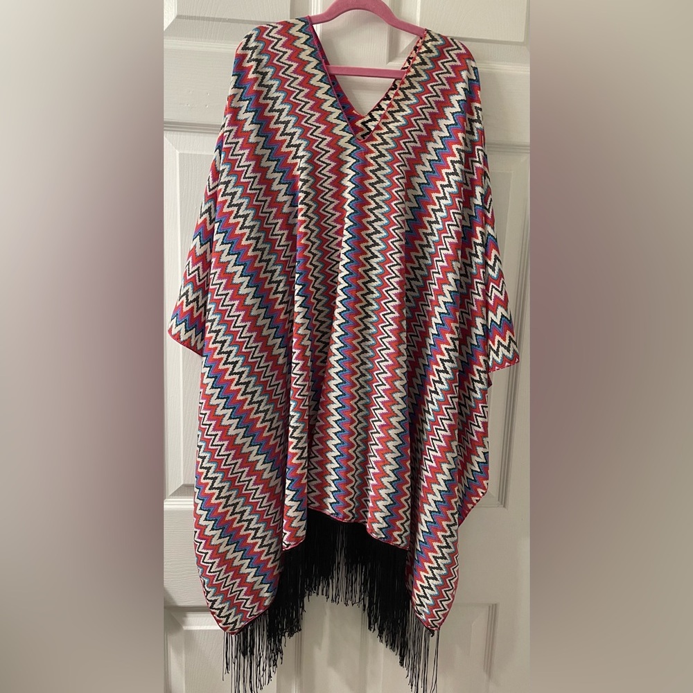 Poncho Swimwear Cover-up
